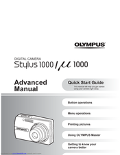 Olympus m 1000 Advanced Manual
