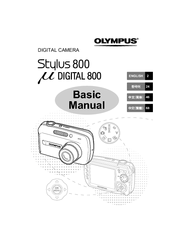 Olympus u[MJU:] 800 Basic Manual