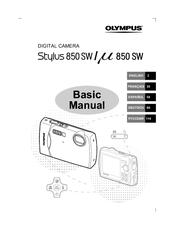 Olympus m 850 SW Basic Manual