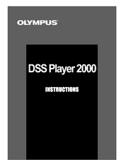 Olympus 141670 - DS 330 Digital Voice Recorder Instructions Manual