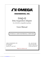 Omega Engineering DAQ-12 User Manual