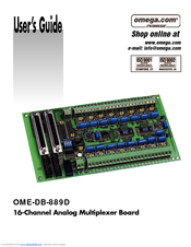Omega Engineering OME-DB-889D User Manual