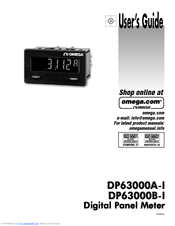 Omega Engineering DP63000B-I User Manual