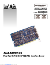 Omega Engineering OMG-COMM2-EX User Manual