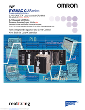 Omron Smart Process Control CJ-Series Brochure & Specs