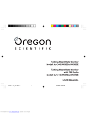 Oregon Scientific AH310A User Manual