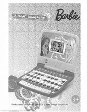 Oregon Scientific Barbie B-Brite Learning Laptop User Manual