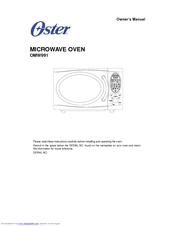 Oster OMW991 Owner's Manual