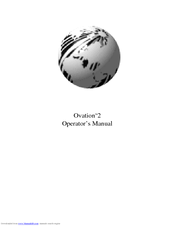 Datamax Ovation 2 Operator's Manual