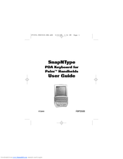 Belkin SnapNType F8P3500 User Manual