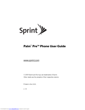 Palm Pre User Manual