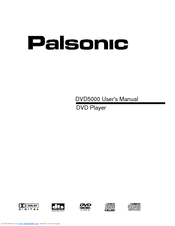 Palsonic DVD5000 User Manual