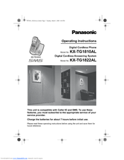 Panasonic KX-TG1810AL Operating Instructions Manual