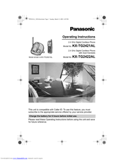 Panasonic KX-TG2422AL Operating Instructions Manual