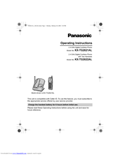 Panasonic KX-TG2621AL Operating Instructions Manual