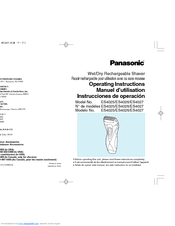Panasonic ES4026BB Operating Instructions Manual