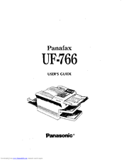 Panasonic Panafax UF-766 User Manual