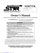 North Star M282737F Owner's Manual