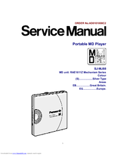Panasonic SJ-MJ88 Service Manual
