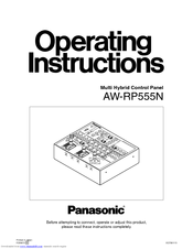 Panasonic AW-RP555N Operating Instructions Manual