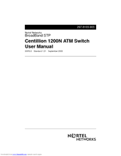 Nortel Centillion 1200N ATM User Manual
