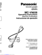 Panasonic MC-V9658 Operating Instructions Manual