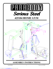 ParaBody 425104 Assembly Instructions Manual