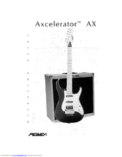 Peavey Axcelerator Axcelerator AX Operating Manual