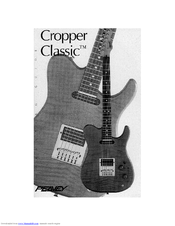 Peavey Cropper Classic Operating Manual