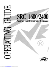Peavey SRC 1600 Operating Manual