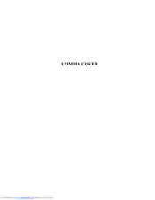 Peavey Combo 7/9780300698 Operating Manual