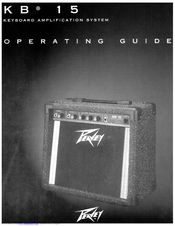 Peavey Lo Max 15 Operating Manual