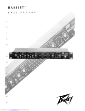 Peavey Bassist Bass Preamplifier Operating Manual
