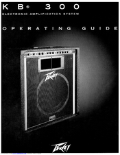 Peavey KB 300 Operating Manual