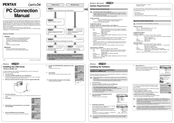Pentax Optio S6 Connection Manual