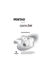 Pentax Model Optio S60 Operating Manual