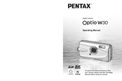 Pentax 19271 - Optio W30 7.1 MP Digital Camera Operating Manual