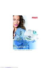 Pfaff CREATIVE 2124 Brochure