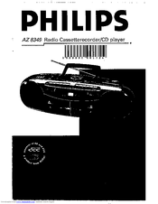 Philips AZ8349 User Manual