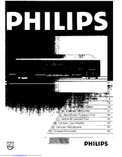 Philips CD951 User Manual