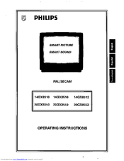 Philips 14GX8510/77B Operating Instructions Manual