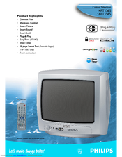 Philips 14PT1365 Specification Sheet