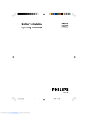 Philips 21PT2325 Operating Instructions Manual