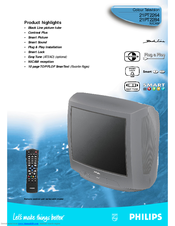 Philips 21PT2284 Specifications