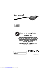 Philips 27-STEREO TV 27PT5441 User Manual