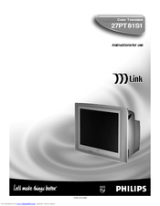 Philips M-Link 32PT81S1 Instructions For Use Manual