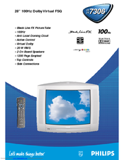 Philips 28PT 7306 Specification Sheet