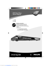 Philips DVD729K/691 Owner's Manual