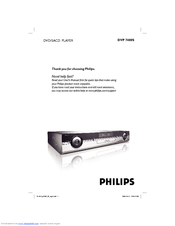 Philips DVP7400S/98 User Manual