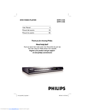 Philips DVP3142K/77 User Manual